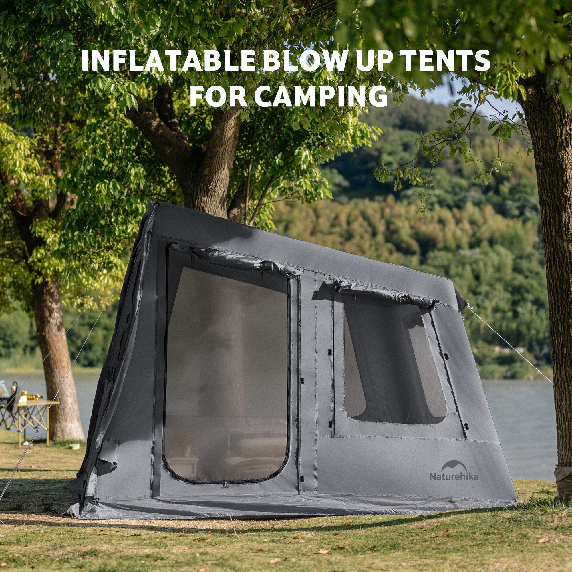 Naturehike Gen FL Air tente gonflable 6.0 Rock Ash