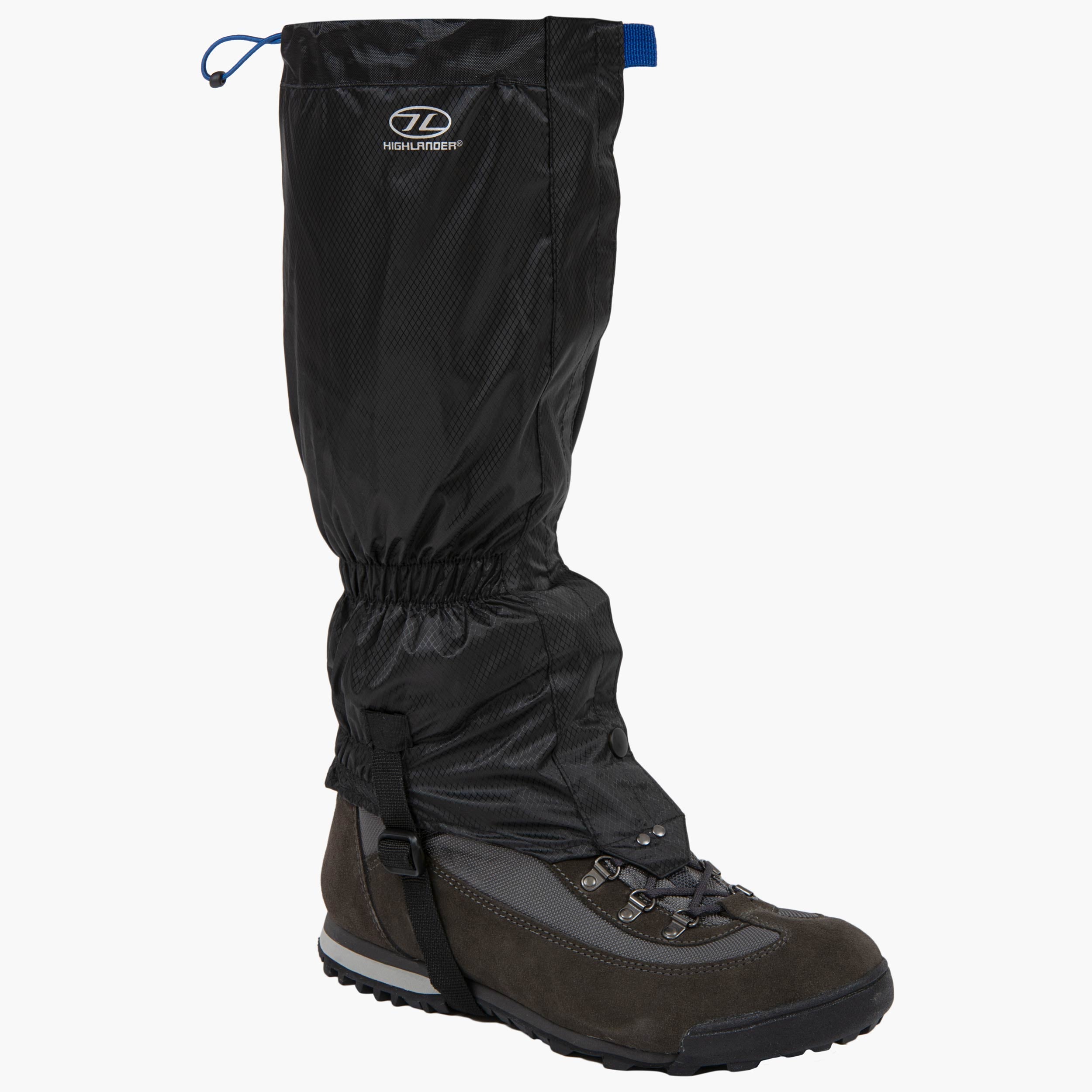 Highlander Glenshee guêtres homme Noir 3000 mm