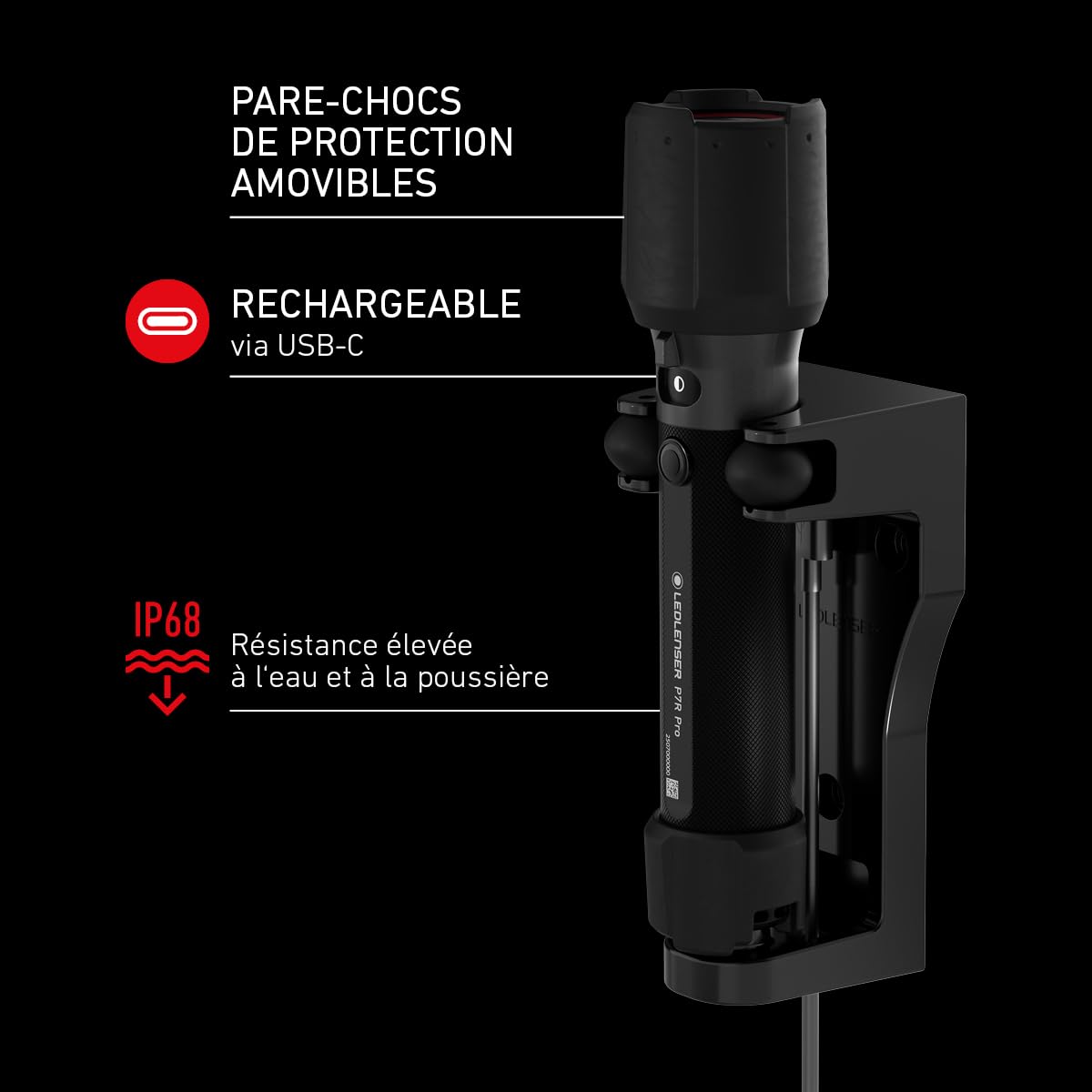 Ledlenser P7R Pro P-Series Lampe Torche 2000lm 320m