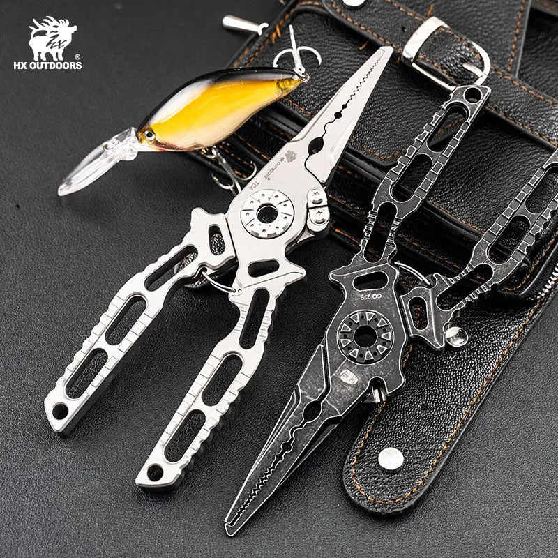 HX Riverlure GQ-23A pince pêche titane 193 mm argent