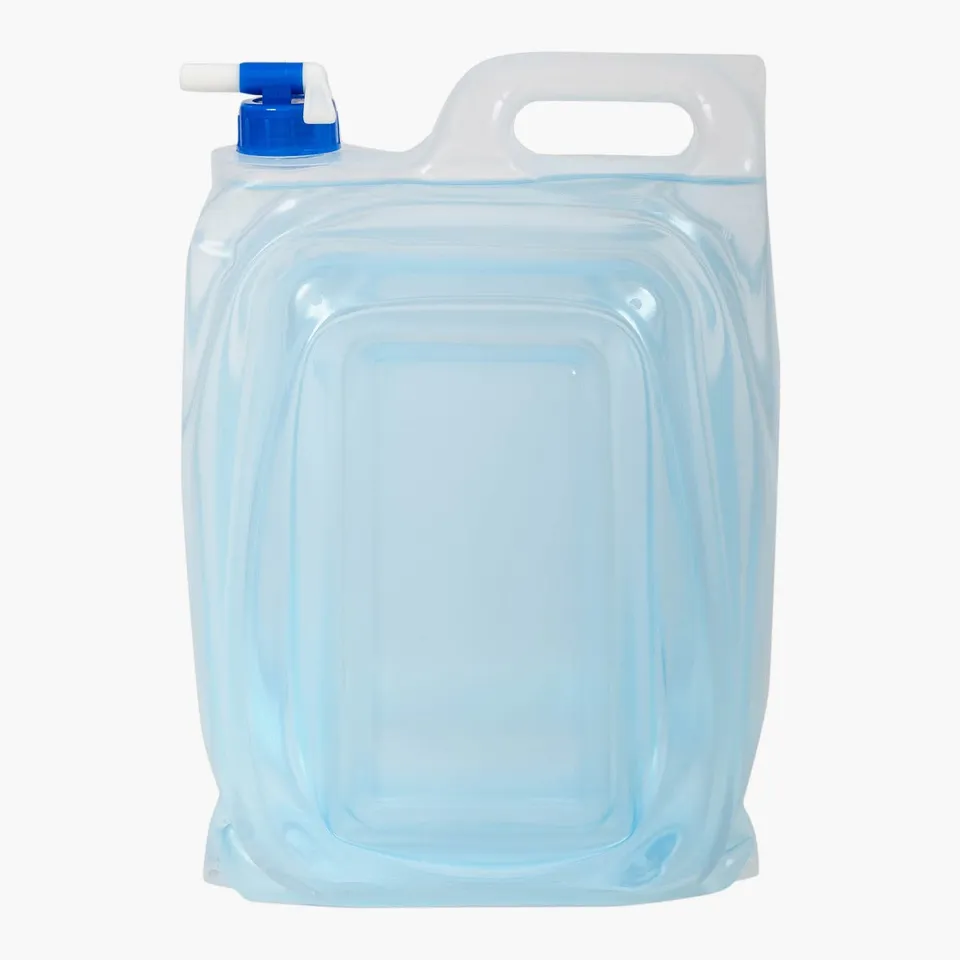 Highlander jerrican eau pliable 13 L bleu à robinet