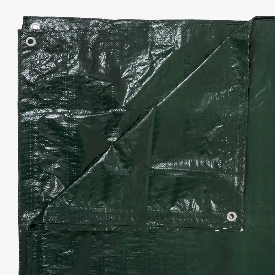 Highlander Tapis Sol Tente Bâche PE Étanche 5x7 Pieds Verte Olive