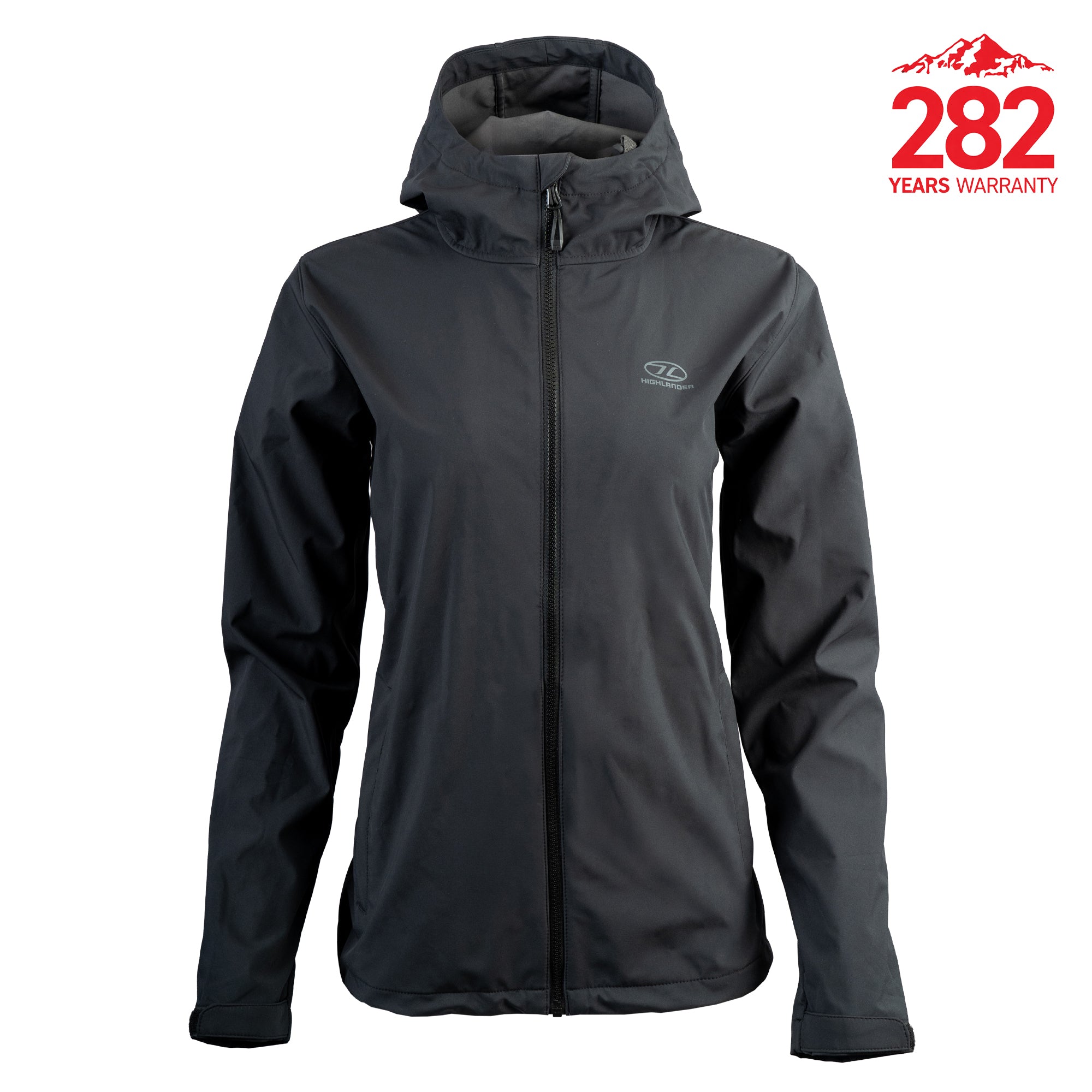 Highlander Shield V2 veste softshell femme coupe-vent noir
