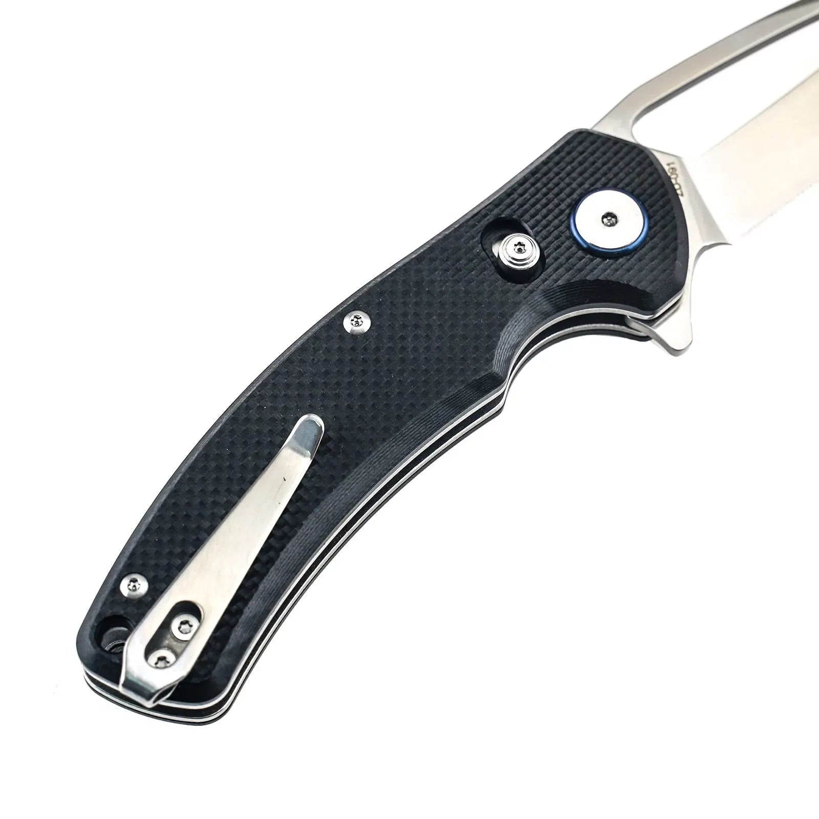 HX Voyager ZD-091S couteau pliant D2 manche G10 noir