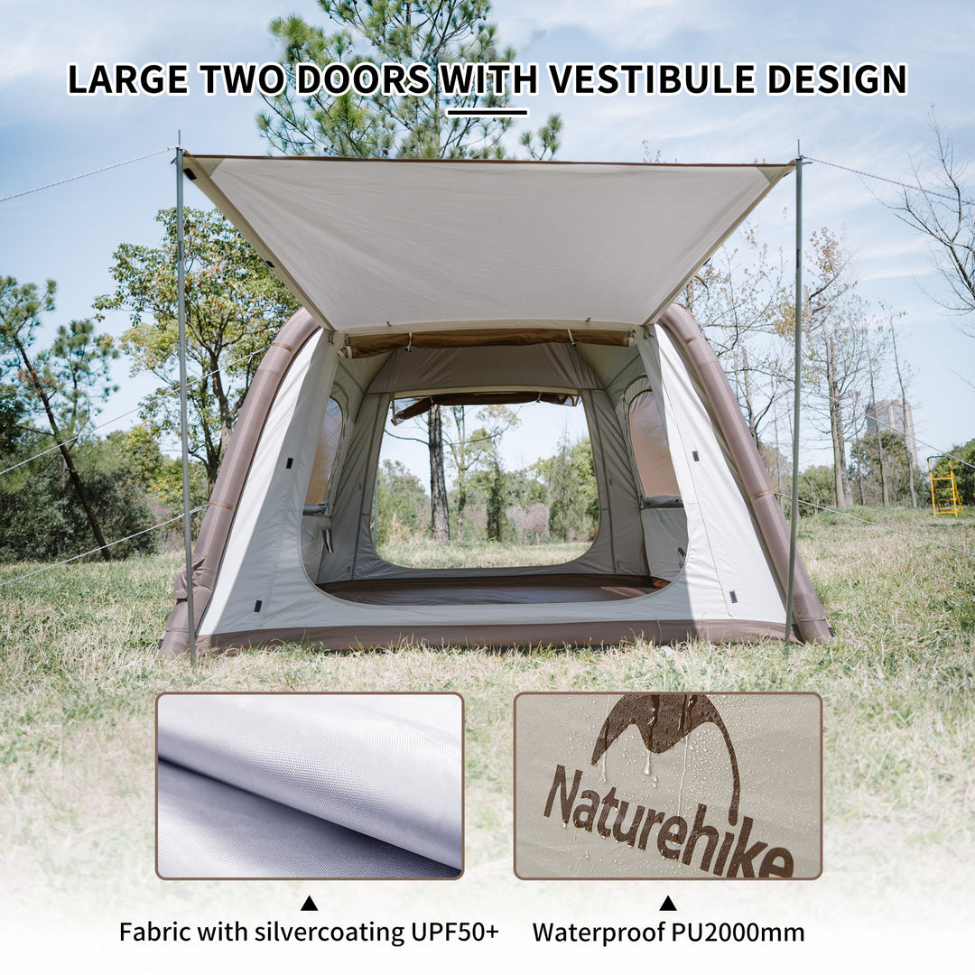Naturehike Ango Air tente de camping gonflable 3 places