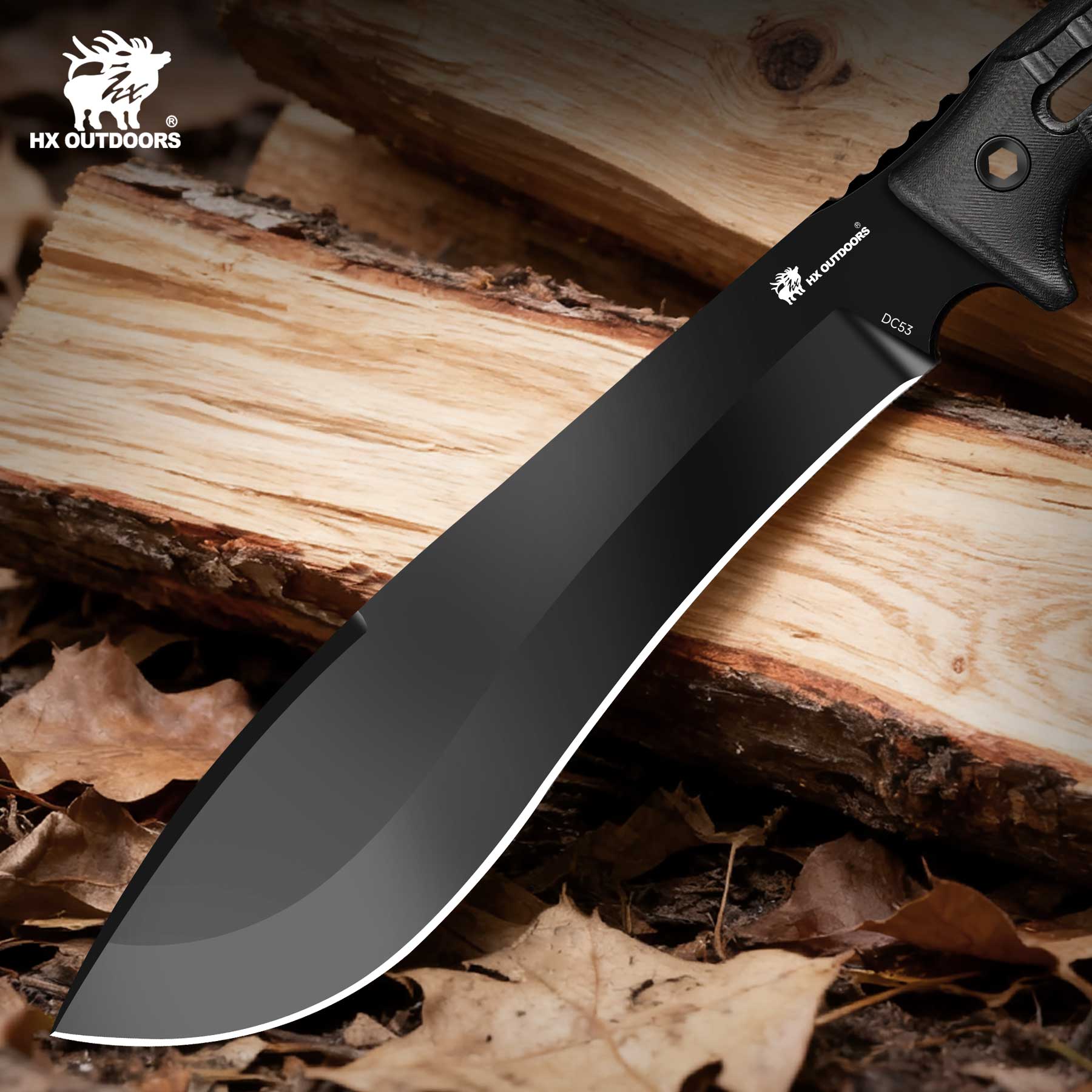HX Rock Apex Plus D-347 chopper 205 mm manche G10 DC53