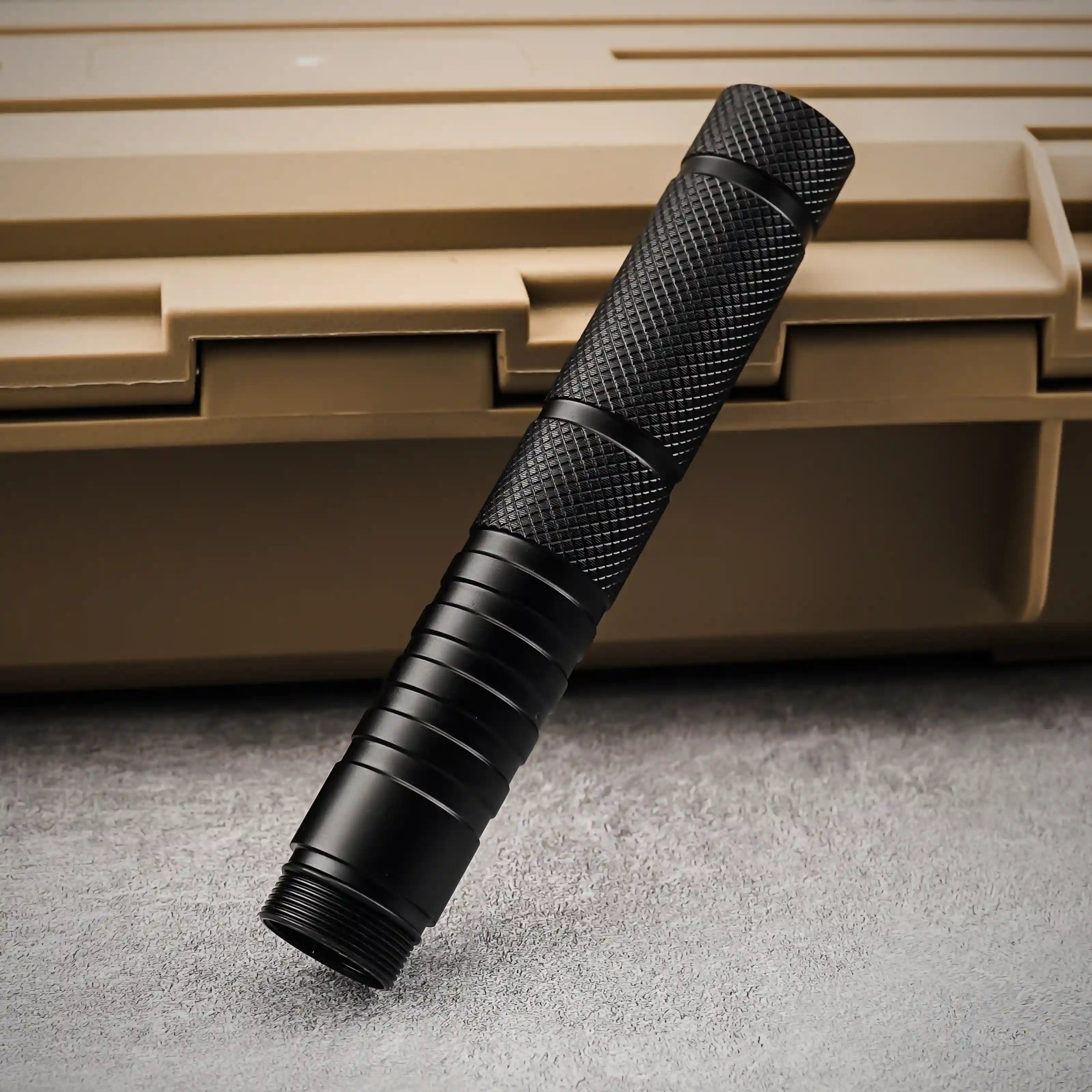 HX YP-150 manche extension pelle alu 15,5 cm noir