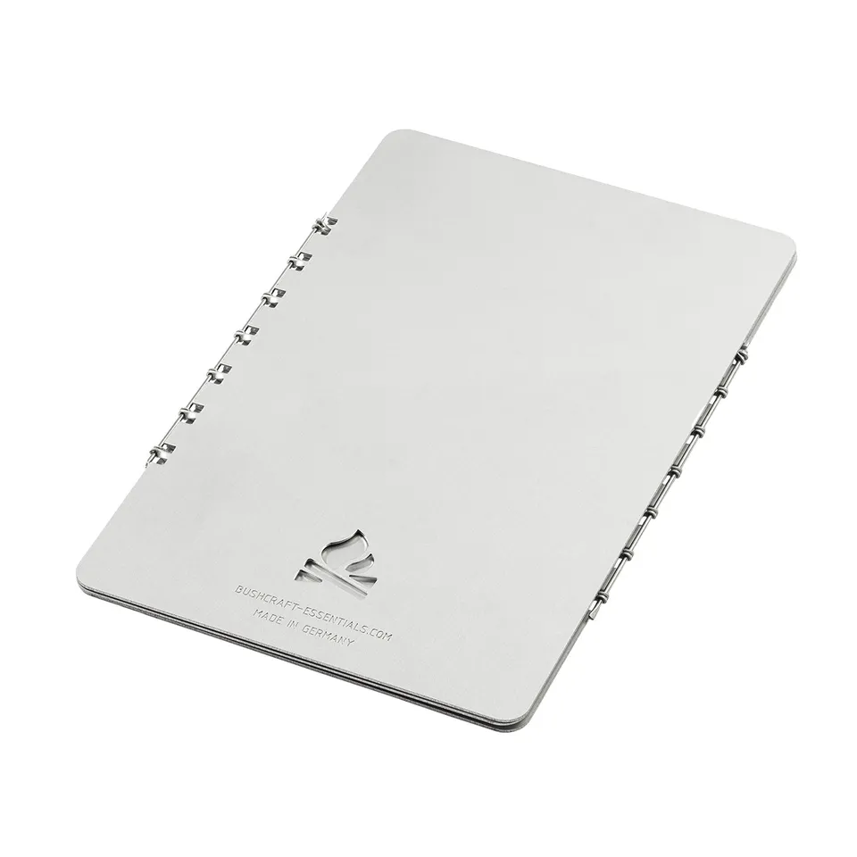 Bushcraft Essentials Bushbox pare-vent aluminium 280 g pliable