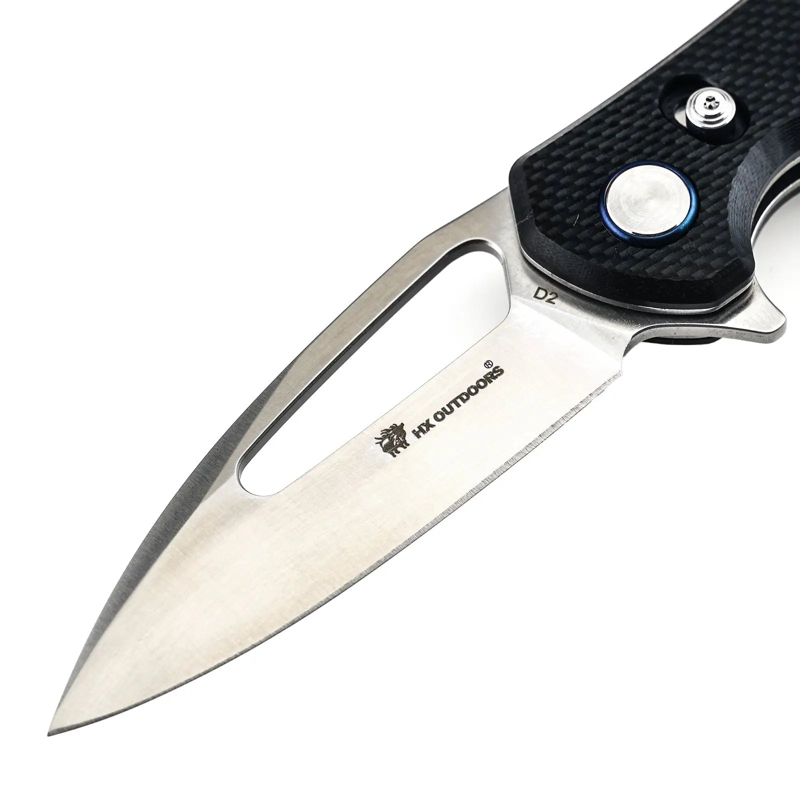 HX Voyager ZD-091S couteau pliant D2 manche G10 noir