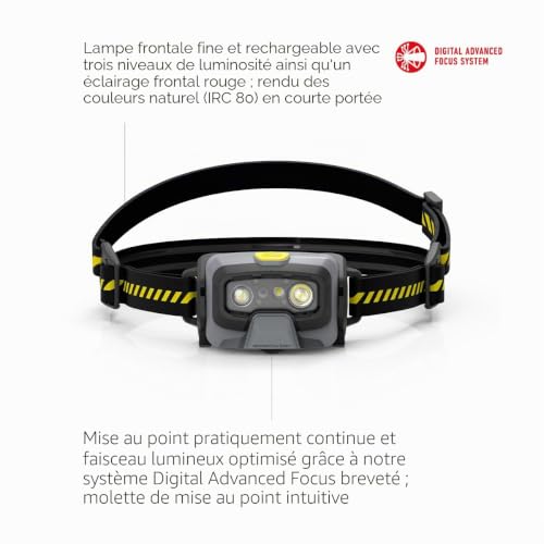 Ledlenser HF6R Work lampe frontale 800 lm IP68 casque