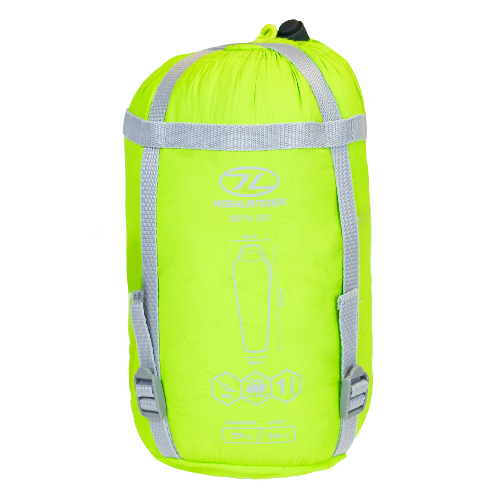 Highlander Zeta 50 sac de couchage vert 1 saison