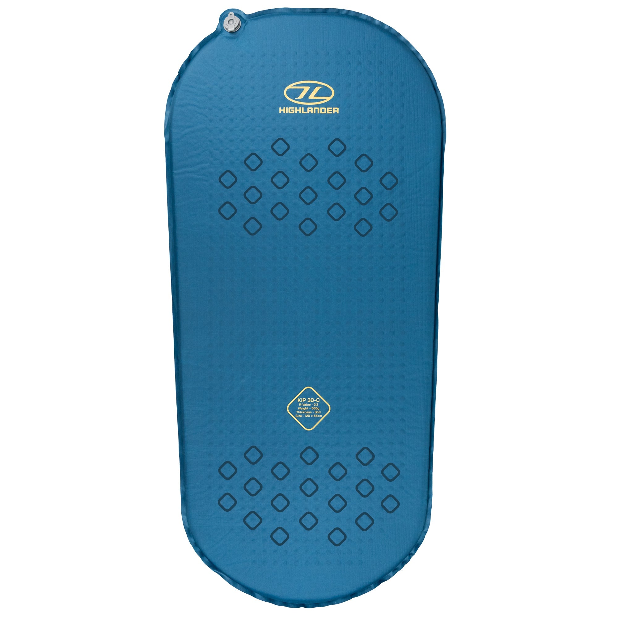 Highlander Kip Mat Compact 30mm matelas autogonflant bleu
