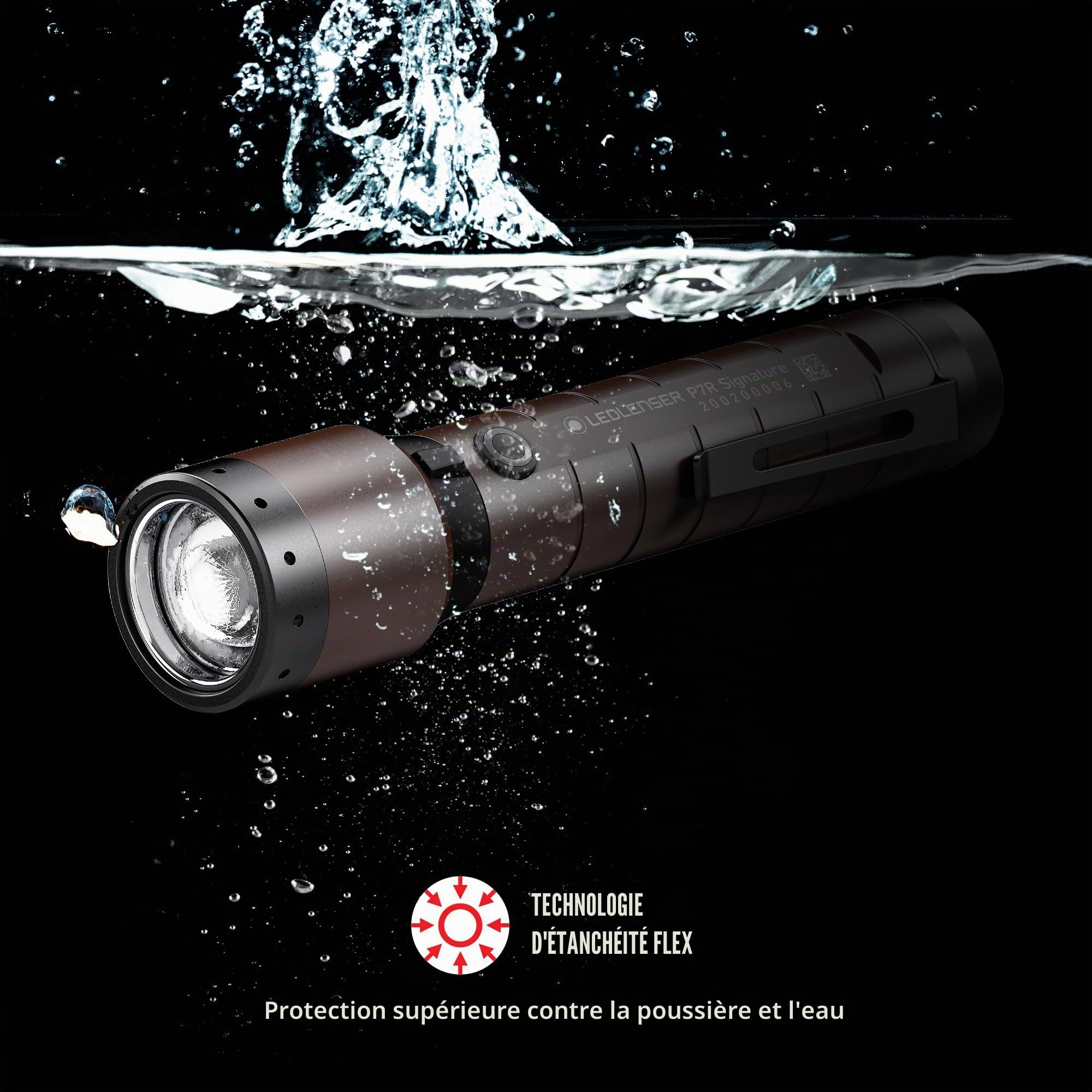 Ledlenser P7R Signature lampe torche rechargeable 2000 lm 330 m