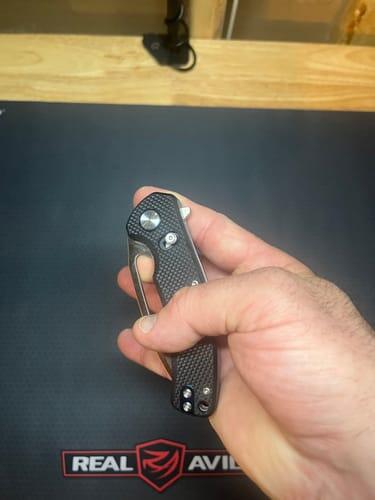 HX Voyager ZD-091S couteau pliant D2 manche G10 noir