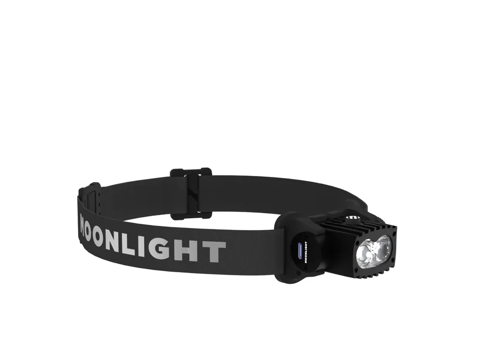 Moonlight Noctia lampe frontale 500 lumens lumière rouge USB-C