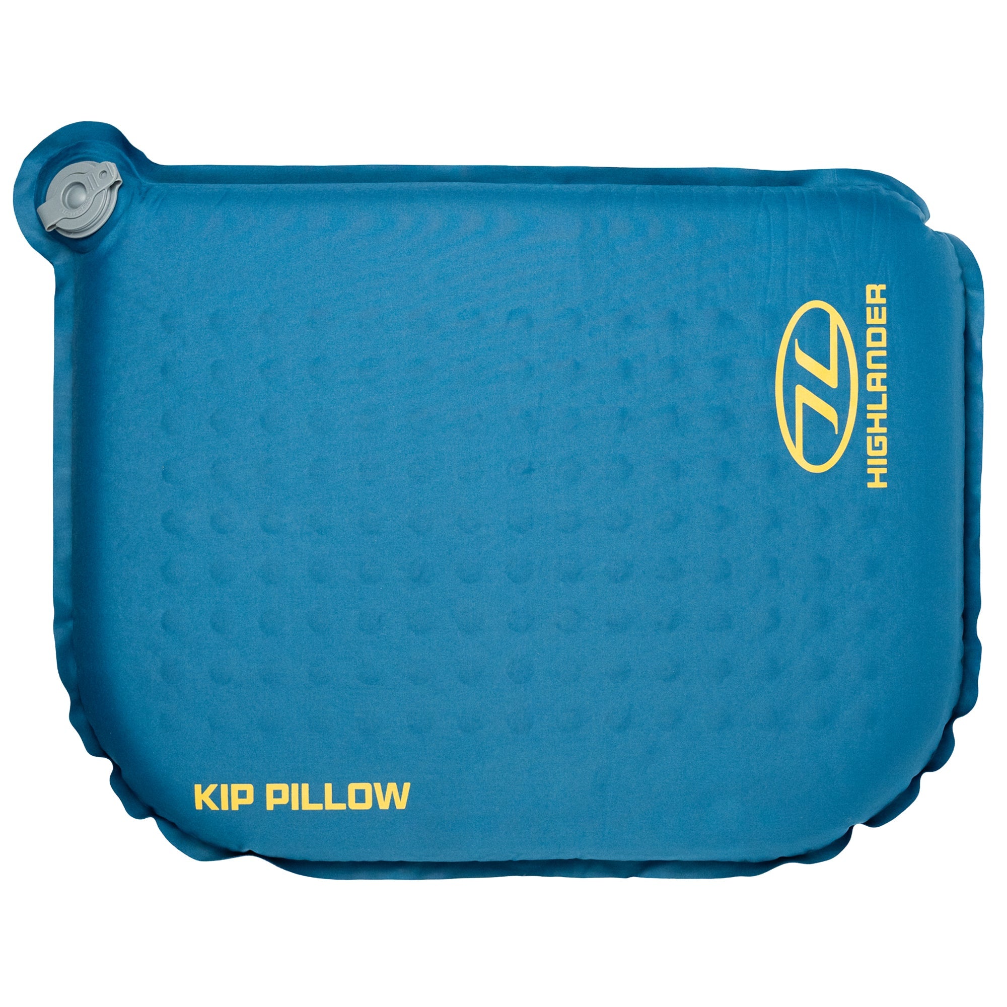 Highlander Kip oreiller camping autogonflant bleu nuit 195 g