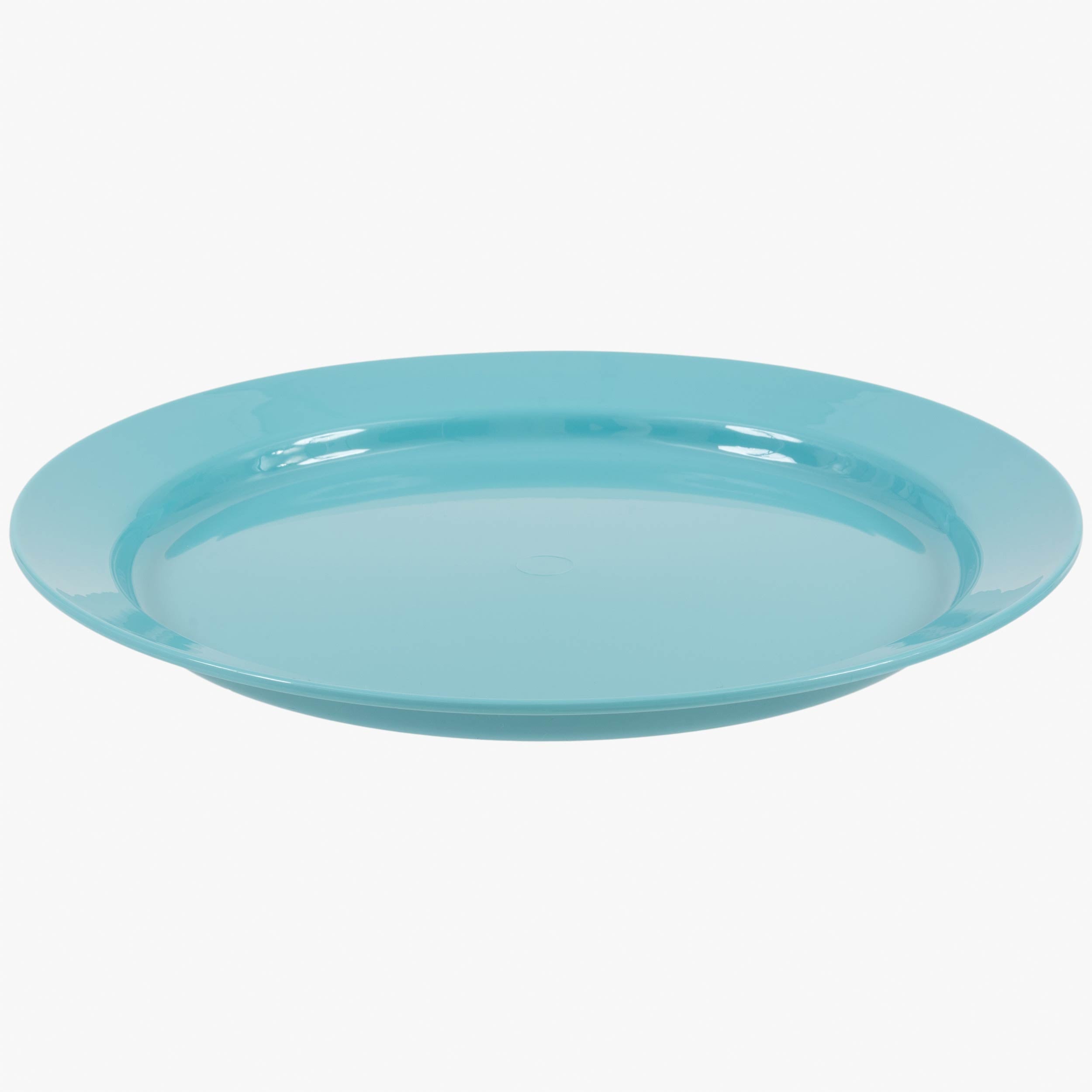 Highlander assiette plate camping 25 cm Corail