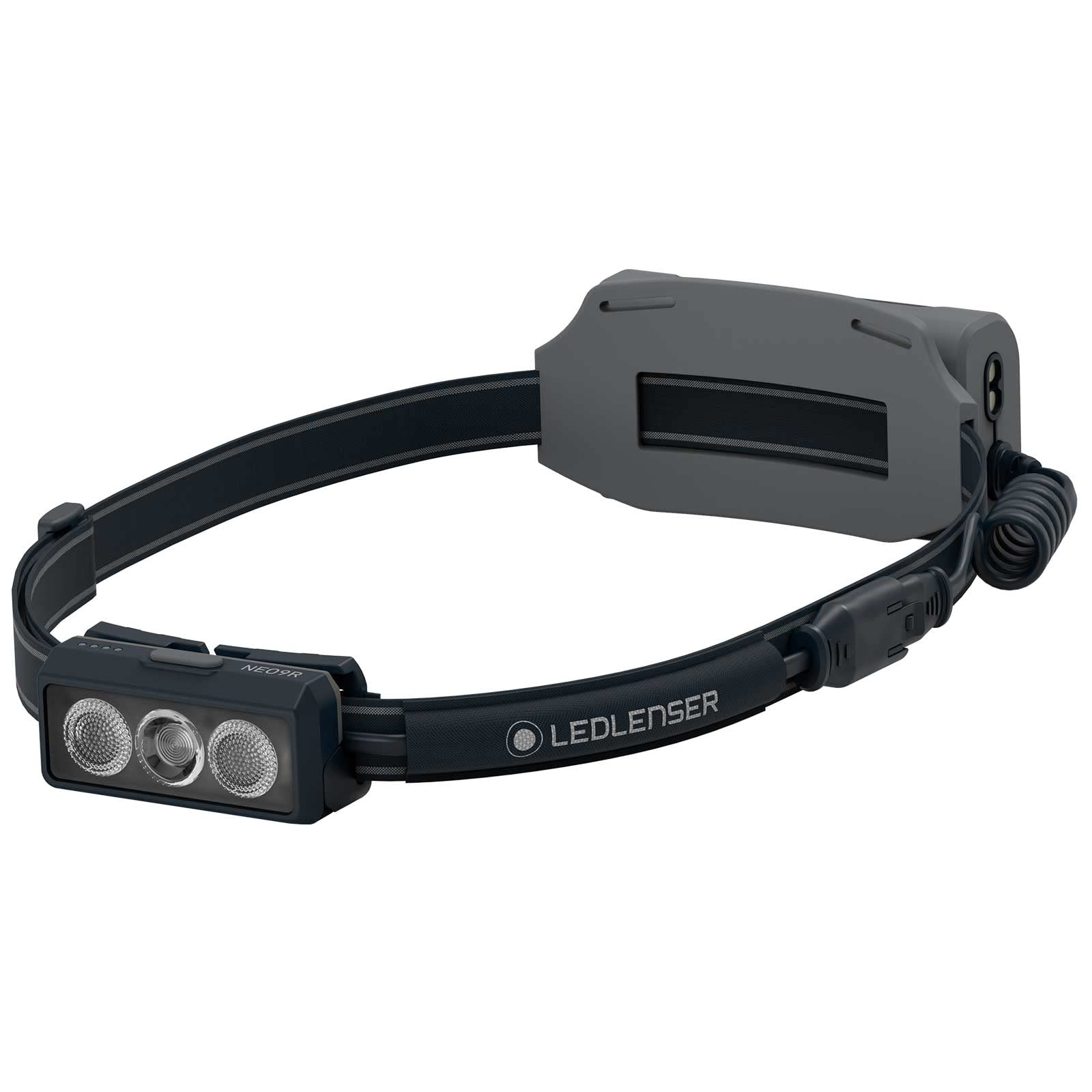 Ledlenser NEO9R lampe frontale trail 1200 lm noire