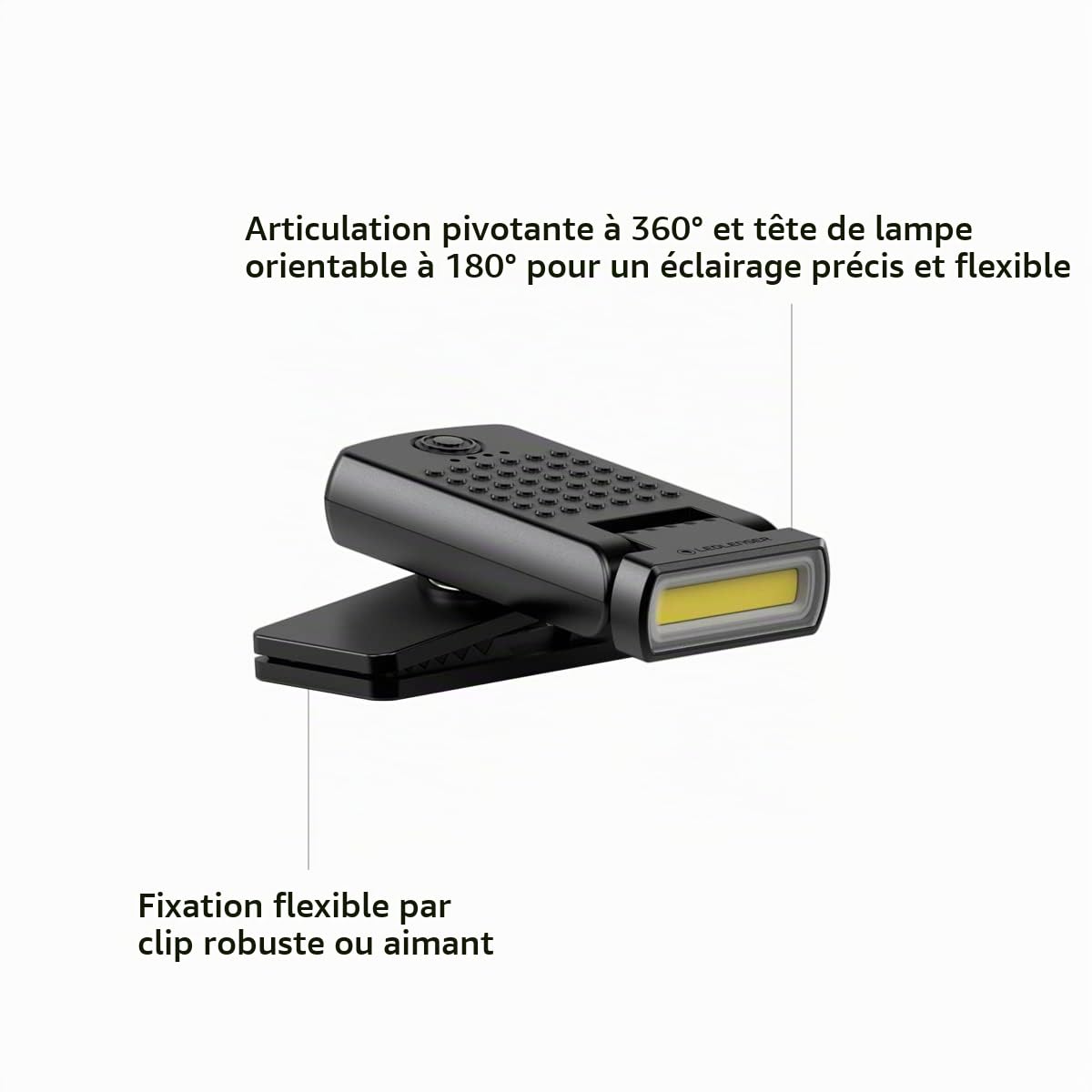 Ledlenser W1R Work lampe de travail 220 lm USB-C magnétique