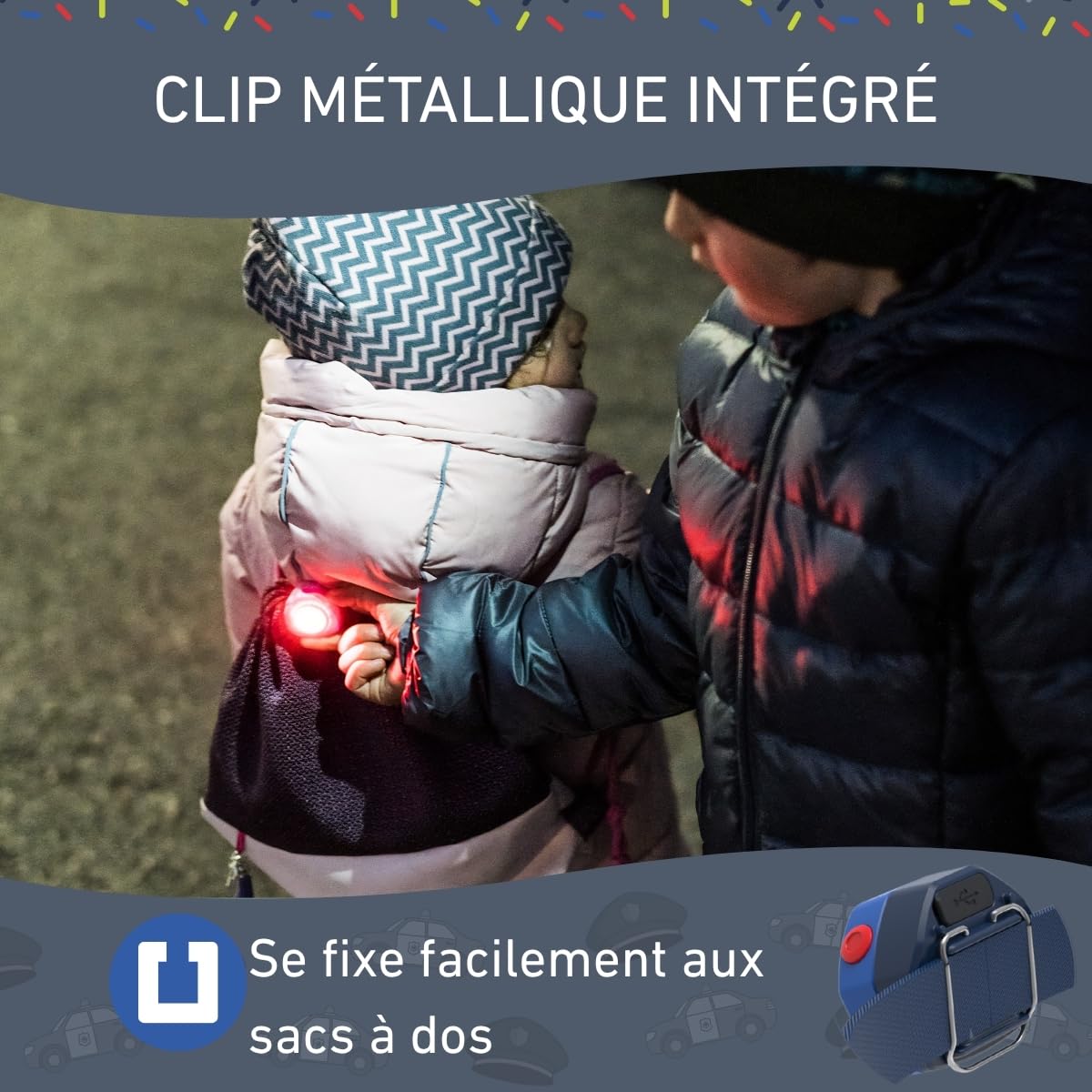 Ledlenser KIDLED4R Lampe Frontale Enfant Bleue 25 g