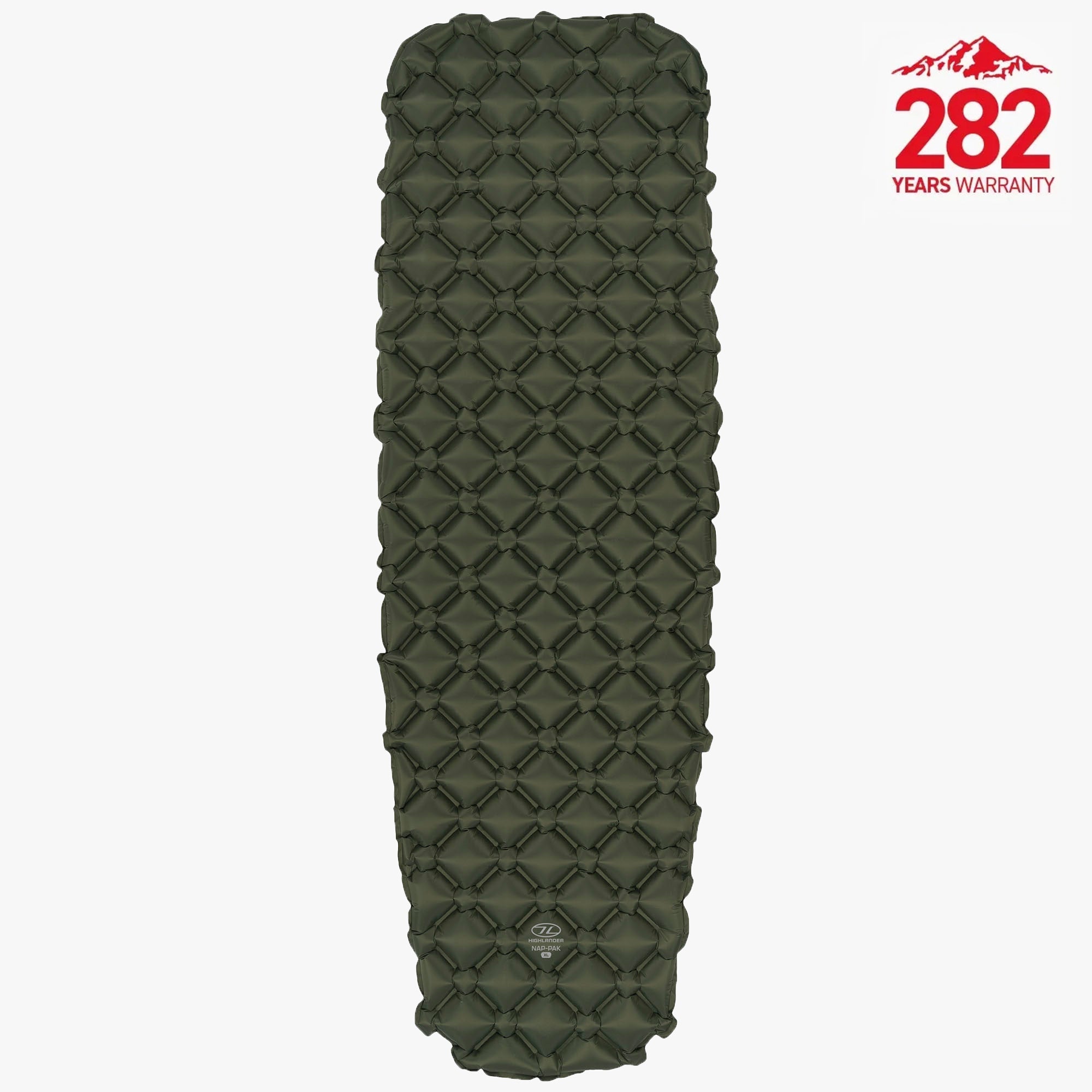 Highlander Nap-Pak XL matelas gonflable 190 cm olive 5 cm