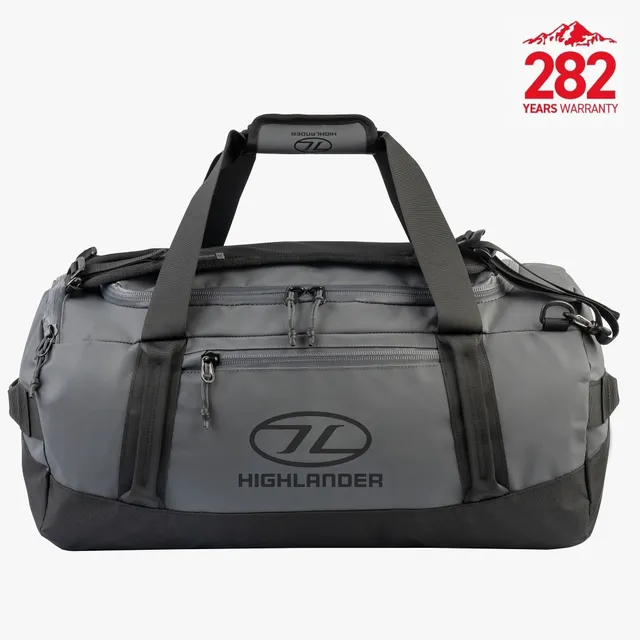 Highlander Hauler 45L sac de voyage noir 45 litres