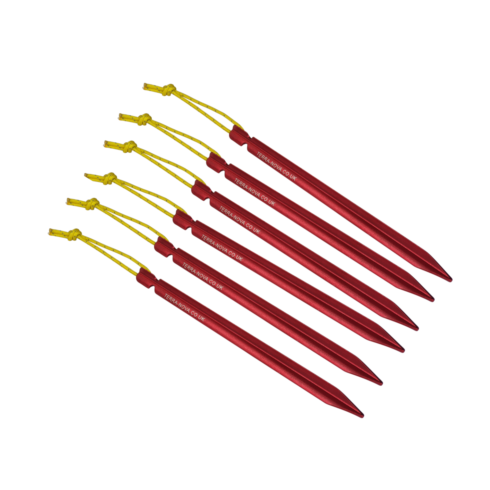 Terra Nova Tent Pegs Terra Firma Mini sardines alu 15 cm x6