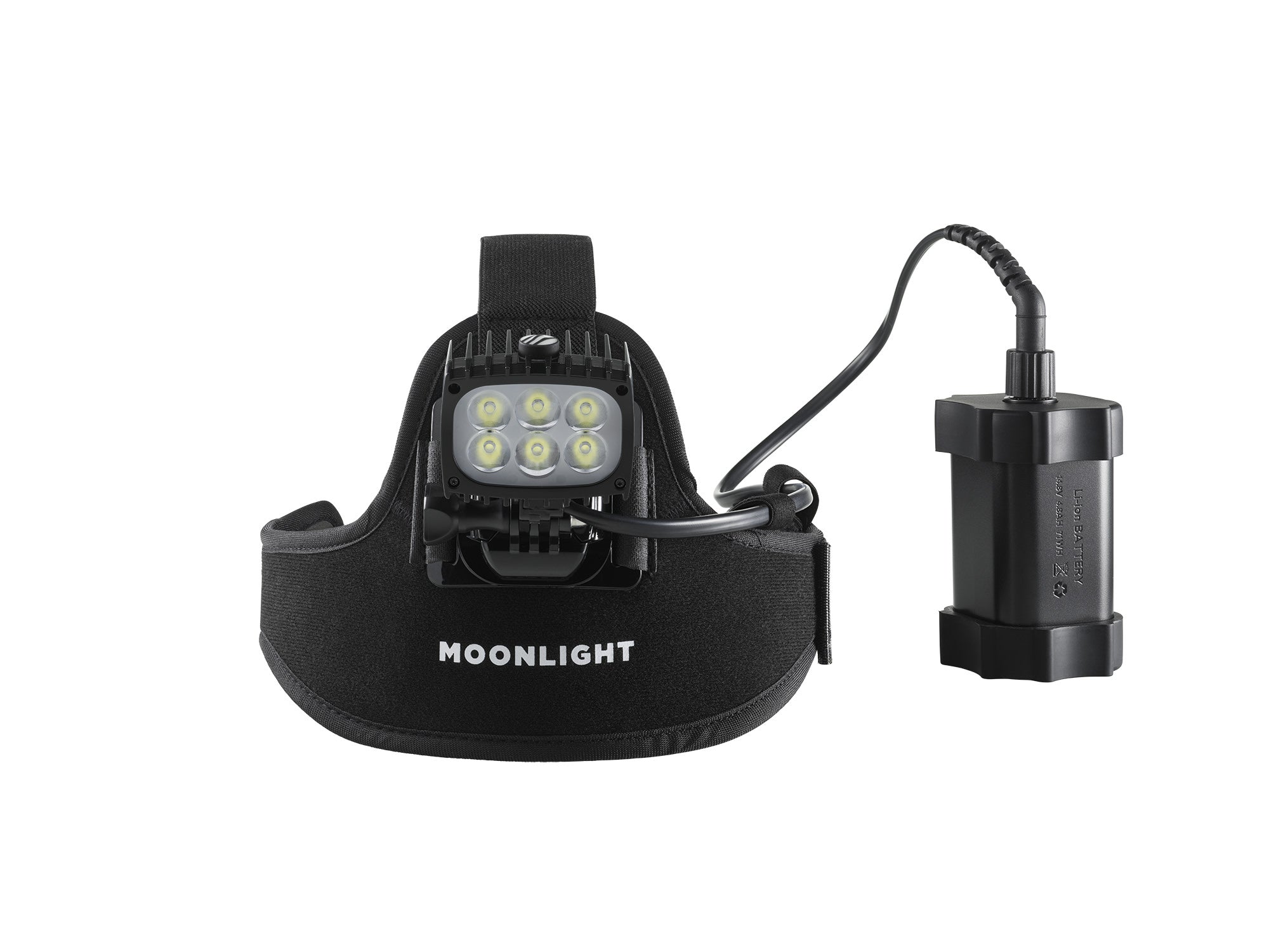 Moonlight Bright As Day 3000 lampe frontale 3000 lumens